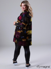 Warm Viscose Comfort Tunic (C-2422) U90001-Block Art Black