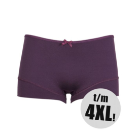 RJ PURE COLOR DAMES SHORT - Aubergine-253