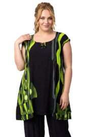 Tuniek Eva Krinkle (03-2353) BlackLimeCrea