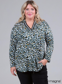 Shirt V-Tape Lange Mouw (B-2315-VIS) U95031 Small Faded Animal Green