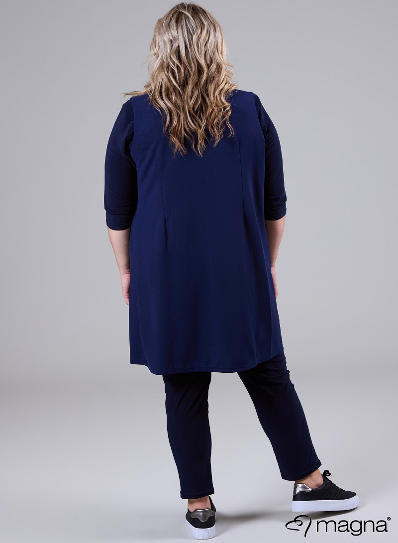 Button Gillet (N-2308) 017-Navy