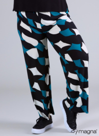 Broek Basic (D-03-PR) V75048-Diamond Blocks Petrol
