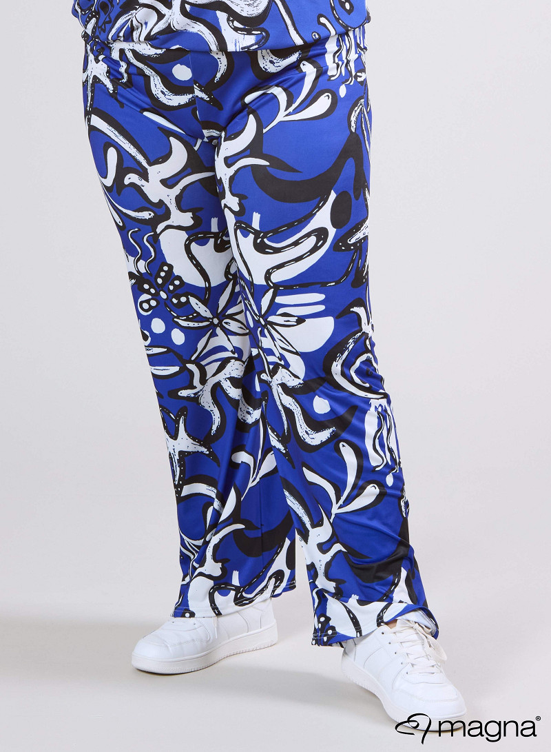 Broek Basic (D-03-PR) U24060-Groovy Blue