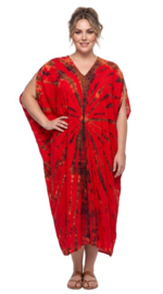 Kaftan "MORGANA" (07-5489) Red