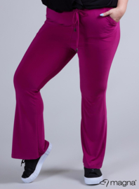 Relaxed Pocket Flared Pants (D-2403) 056-Magenta