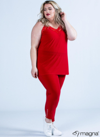 Short Lace Top (A-2101) 015-Rood