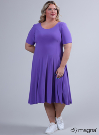 Long A-Line Dress (C-2203) 021-Purple