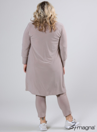 Open Front Loose Cardigan (N-2201) 014-Sand