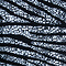 Tuniek Viscose Print Leather Look/Solid (C-2024) X88001-Animalistic BW