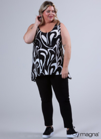 A-Top (A26-PR) - V71001-Swirl Black-White