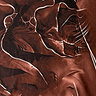 Long Sleeve A-Line Tunic (B-2401-PRINT) T70064-Pebble Waves Brown