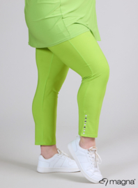 Legging met studs (F-10) 008-Lime Green
