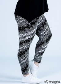 Legging Basic (F-0031-VISPR) - W79001-Small B/W Print