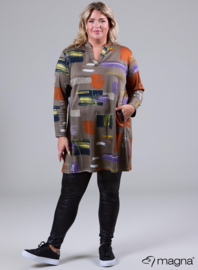 Warm Viscose Comfort Tunic (C-2422) U90014-Block Art Sand