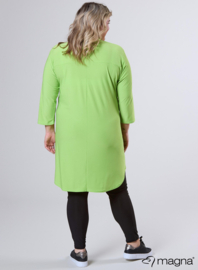 A-Line Long Pocket Tunic (C-2217) 008-Lime Green