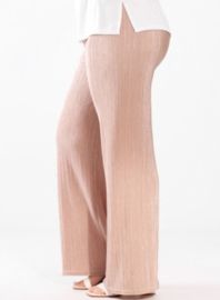 Broek Basic-pleated (D-03-Plissé) 014-Stone