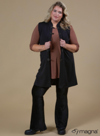 Button Gillet (N-2308) 001-Zwart