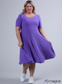 Long A-Line Dress (C-2203) 021-Purple