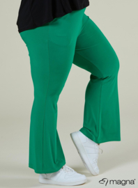 Relaxed Pocket Flared Pants (D-2403) 058-Forrest Green