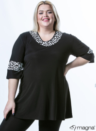 Flow Shirt/Tuniek (C-2321-PR) X42001-Leopard BW