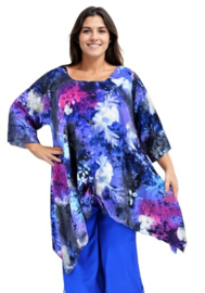 Tuniek Birgit string (102-5259) BluePinkFlwr