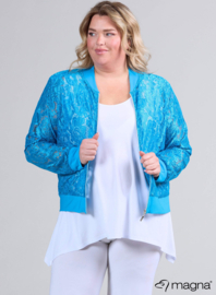 Zip Jacket (K-2501-LC) 011-Turquoise