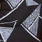 A-Line Long Pocket Tunic (C-2217-PR) U30001-Triangle Sketch Black