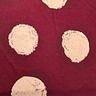 Broek Basic (D-03-PRINT) T11032-Orbit Circles Wine Red