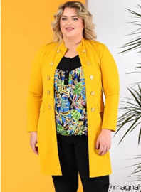 Blazer knopen (N-8005) 076-Banana Yellow