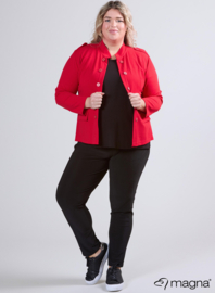 Short Button Sailor Jacket (K-2302) 015-Rood