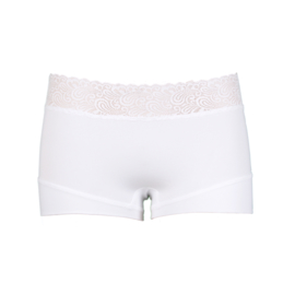 RJ PURE COLOR DAMES SHORT KANT - Wit-000