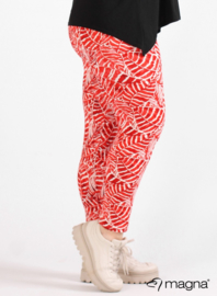 Legging Basic (F-0031-VISPR) - Z73015-Soft Leaves Red