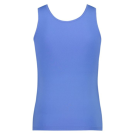 RJ pure color dames shirt  - Hemel Blauw -