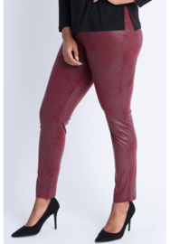 Legging Leather Look (F-23 LL) 032-Bordeaux