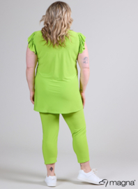 Sleeveless Frill Tunic (C-2305) 008-Lime Green
