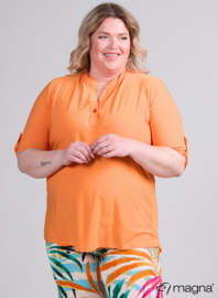 Roll Sleeve Top (B-9001) 019-Orange