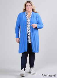 Open Front Loose Cardigan (N-2201) 071-Dark Sky Blue