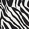 Roll Sleeve Top (B-9001-PR) A99001-Zebra BW