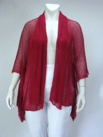 Ikat Hood (04-3590-darkred)