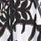 Broek Basic met chiffon laag(D-4003-PR) 202001-Big Leaves BW