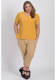 Shirt korte mouw (B-04) 076-Banana Yellow