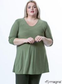 Lange basic shirt (B-6004) 080-Sage Green