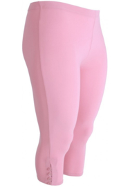 Legging 4 knopen (F-04) 075-Roze