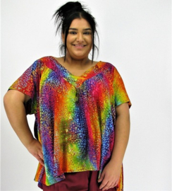 Shirt "JOSÉ" (21-4553) RedRainbow