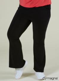 Relaxed Pocket Flared Pants (D-2403) 001-Zwart