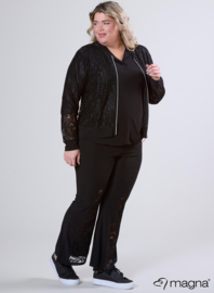 Zip Jacket (K-2501-LC) 001-Zwart
