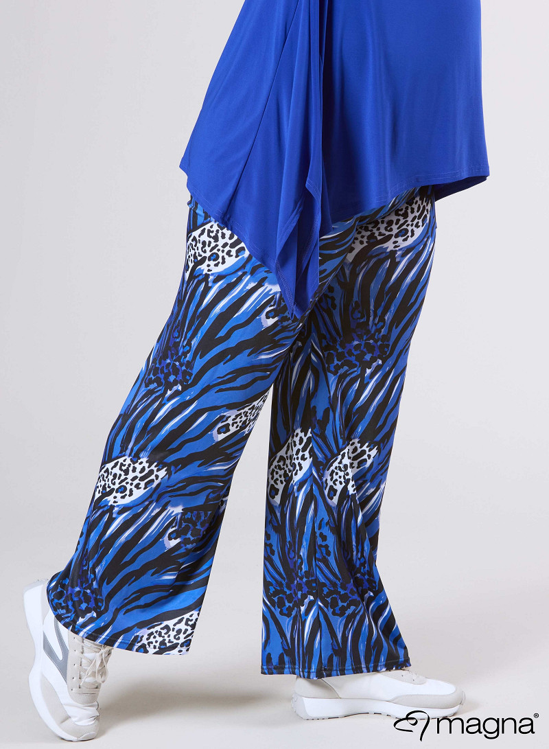 Broek Basic (D-03-PR) T71060-Animal Waves Blue