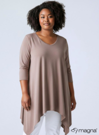 Tuniek Punten 3Q-mouw(C-0001) - 014-Sand