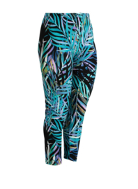 Legging Basic (F-0031-VISPR) - V43048-Palm Jungle Petrol