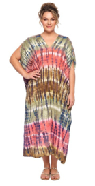 Kaftan "MORGANA" (14-5496) PinkGreen